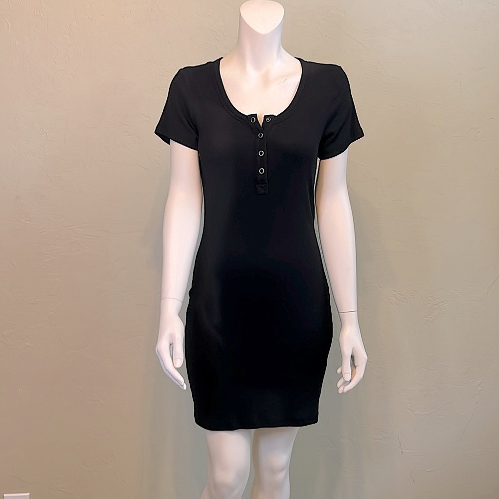 bobi - Knit Black Dress